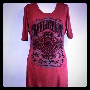 Affliction Black Premium Ink Tshirt